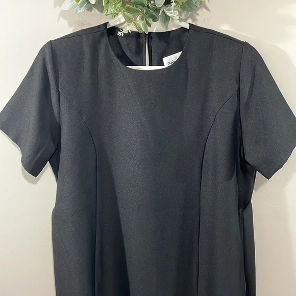 Anthony Richards Short Sleeve Black Dress 18S - Picture 2 of 14